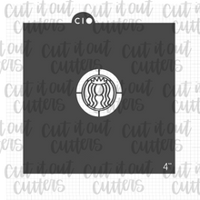Load image into Gallery viewer, Coffee, Pencils & Pup Cookie Stencils