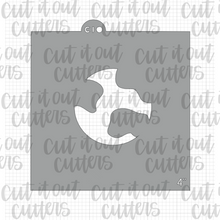 Load image into Gallery viewer, 2 Part Globe Cookie Stencil