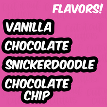 Load image into Gallery viewer, Printed Pop Up Flavors and Prices!