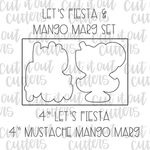 Let's Fiesta & Mango Margarita Cookie Cutter Set