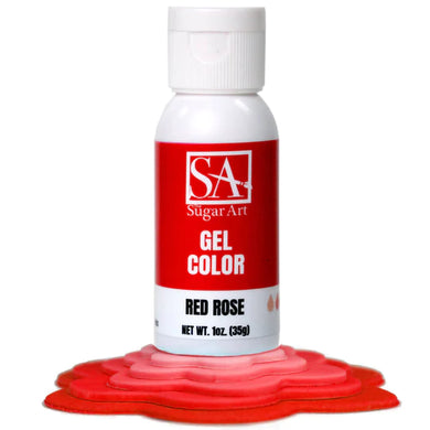 Red Rose - The Sugar Art Gel Color