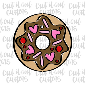 PYO Sprinkle Donut Cookie Stencil & Cutter