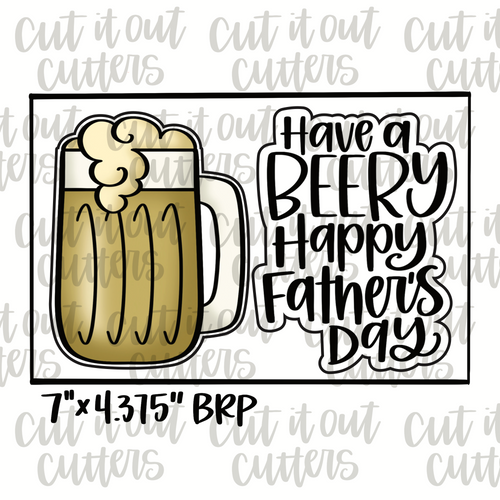 Beery Happy & Beer Cookie Cutter Set