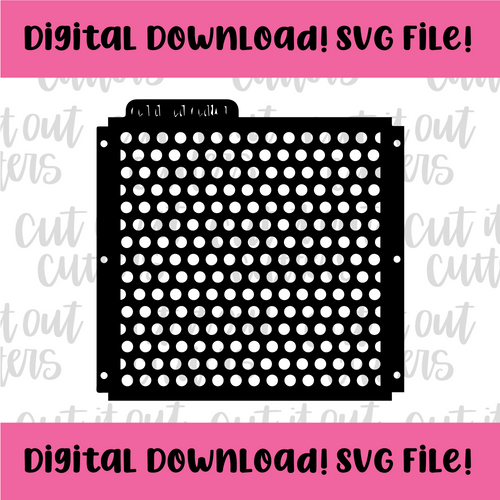 DIGITAL DOWNLOAD SVG File for Large Dots - Big Ass Stencil