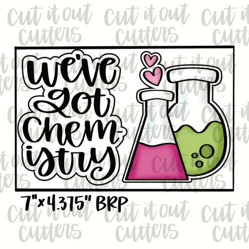 Chemistry & Flasks Cookie Cutter Set