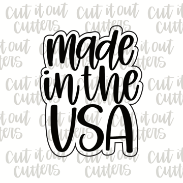 Made in the USA Cookie Cutter