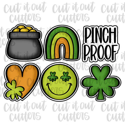 Pinch Proof Minis Cookie Cutter Set