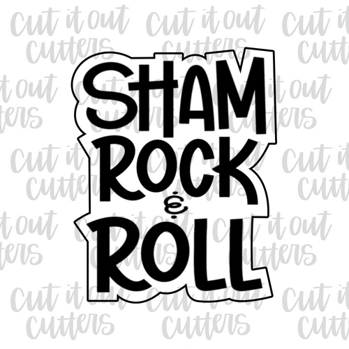 Sham Rock & Roll Cookie Cutter