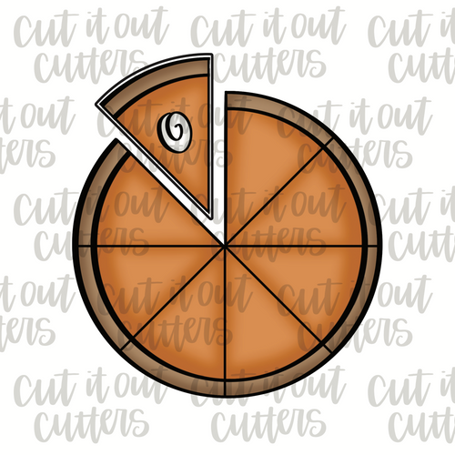 Slice of Pie Cookie Cutter