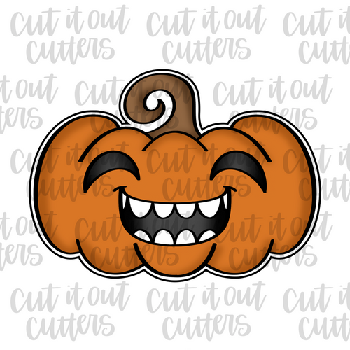 Teethy Pumpkin Cookie Cutter