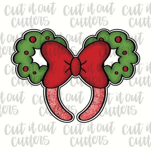 Wreath Ears Cookie Cutter