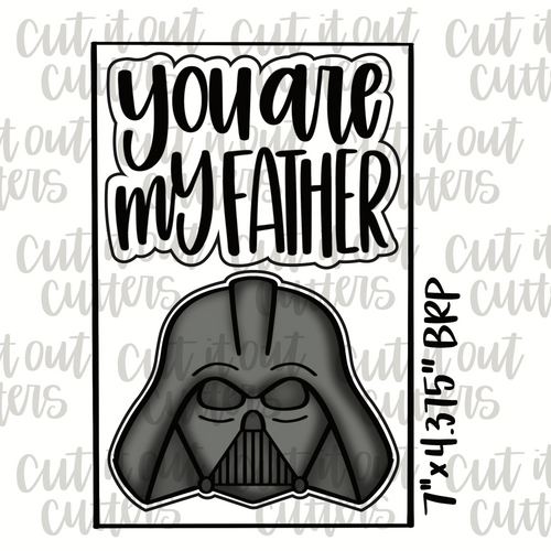 You Are My Father Cookie Cutter Set