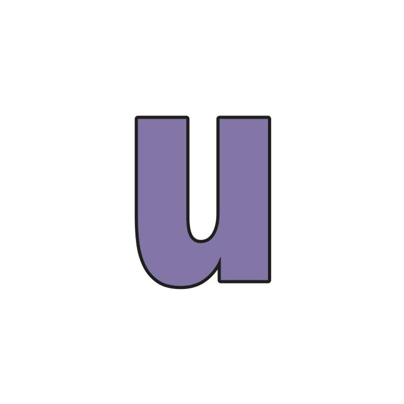 Block Letter Lowercase u Cookie Cutter – Cut It Out Cutters