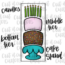 Load image into Gallery viewer, Build A Birthday Cookie Cutter Set