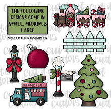 Load image into Gallery viewer, The Christmas Village Add Ons Cookie Cutter Set