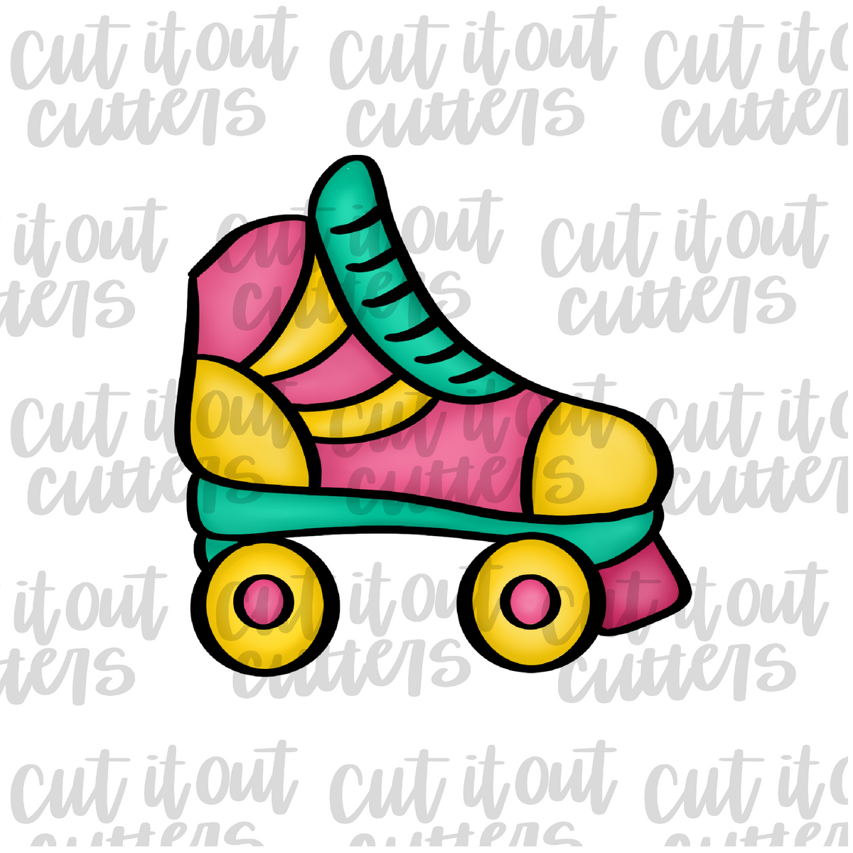 Roller skate Cookie Cutter Cut It Out Cutters