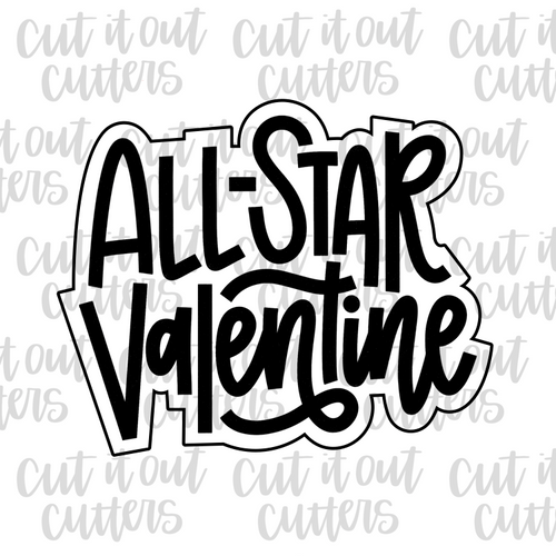 All-Star Valentine Cookie Cutter