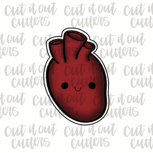 Atomic Heart Cookie Cutter