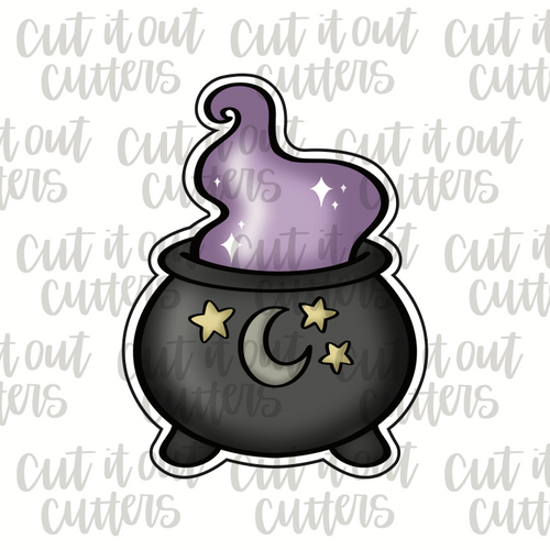 Brewing Cauldron Cookie Cutter