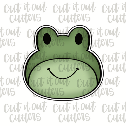 Frog Face Cookie Cutter
