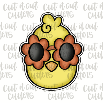 Groovy Chicky Cookie Cutter