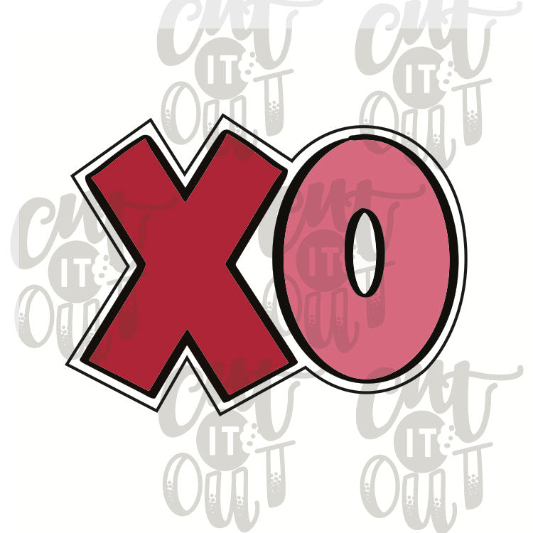 XO Cookie Cutter Cut It Out Cutters