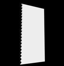 Load image into Gallery viewer, 1/2" Scalloped/Smooth Icing Scraper