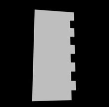 Load image into Gallery viewer, 1" Striped & Smooth Icing Scraper