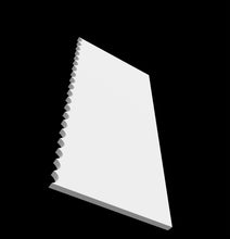 Load image into Gallery viewer, 1/2" Scalloped/Smooth Icing Scraper