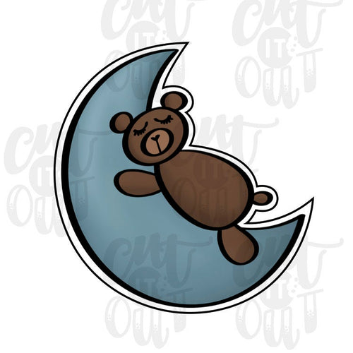 Sleepy Bear Cookie Cutter