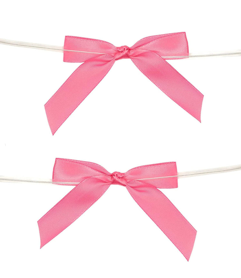 Printed Pre–Tied Bows