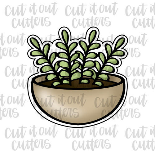 Fern Plant Cookie Cutter