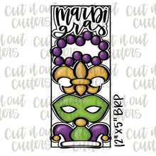 Load image into Gallery viewer, Mardi Gras Stack Cookie Cutter Set