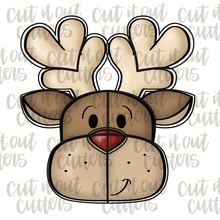 Load image into Gallery viewer, Reindeer Platter Cookie Cutter