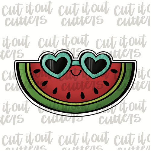 Watermelon & Sunnies Cookie Cutter
