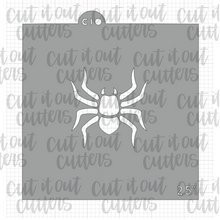 Load image into Gallery viewer, Single Spider Cookie Stencil