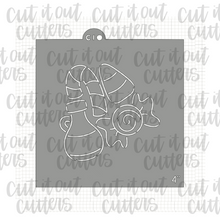 Load image into Gallery viewer, PYO Buddy&#39;s Food Group Cookie Cutter &amp; Stencil
