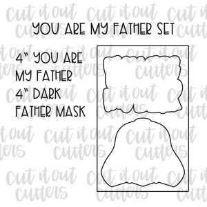 You Are My Father Cookie Cutter Set