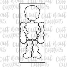 Load image into Gallery viewer, Build A Boney Skeleton 12 x 5 Cookie Cutter Set