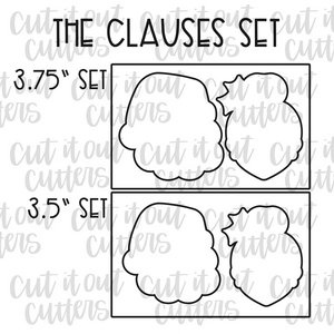 The Clauses Cookie Cutter Set