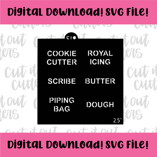 DIGITAL DOWNLOAD SVG File for 2.5