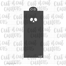 Load image into Gallery viewer, Coffin Skeleton Cookie Stencil Set