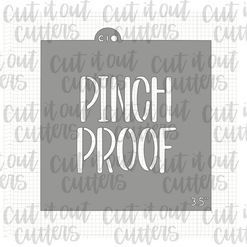 Pinch Proof Cookie Stencil