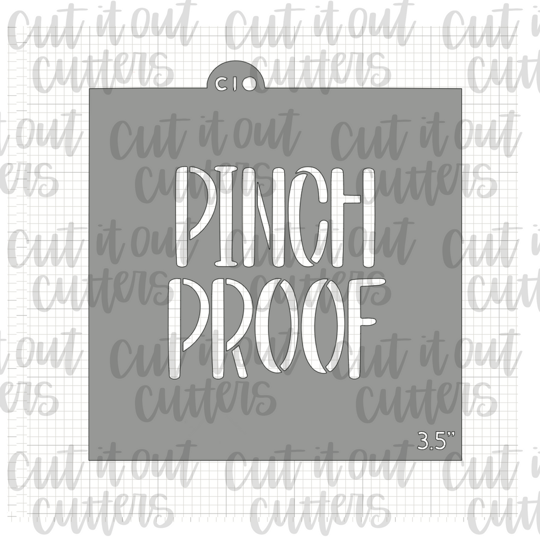 Pinch Proof Cookie Stencil