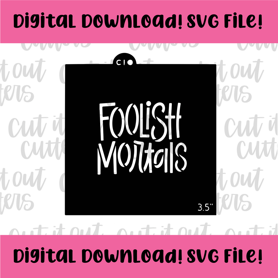 DIGITAL DOWNLOAD SVG File for 3.5