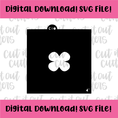 DIGITAL DOWNLOAD SVG File for 4