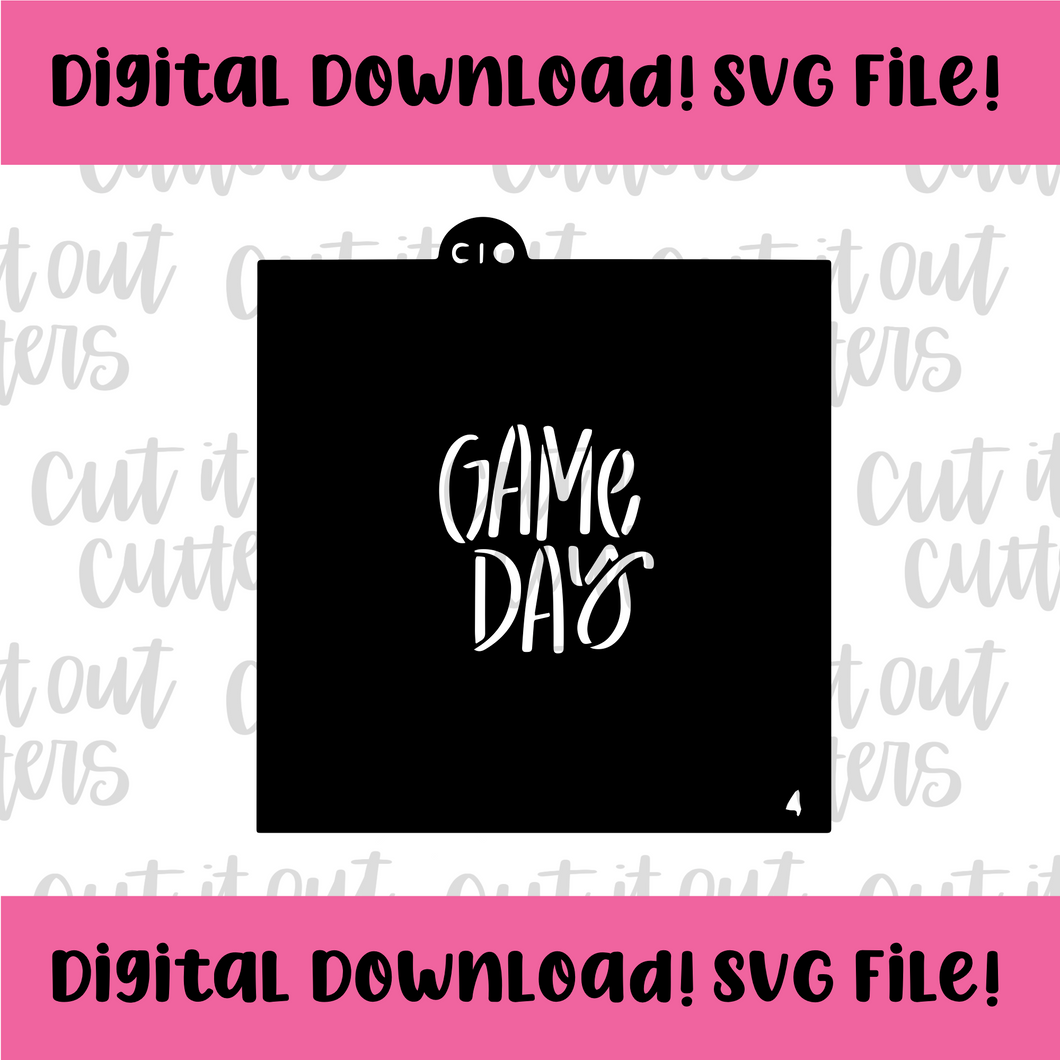 DIGITAL DOWNLOAD SVG File for 4