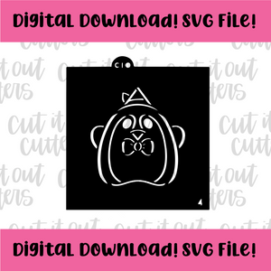 DIGITAL DOWNLOAD SVG File 4" PYO Penguin Stuffy from Christmas Stuffies Stencil