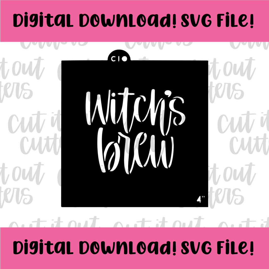 DIGITAL DOWNLOAD SVG File for 4