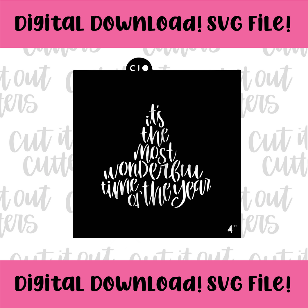 DIGITAL DOWNLOAD SVG File for 4